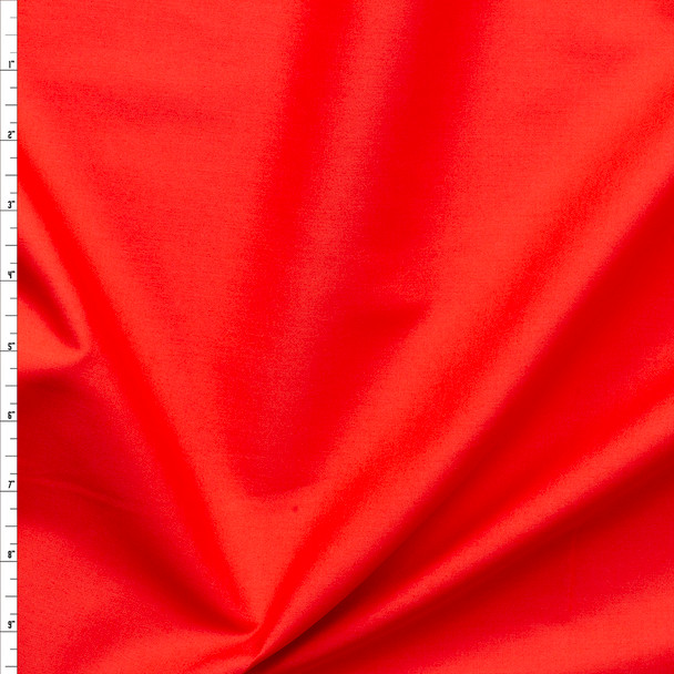 Red Perfecto Poplin From Robert Kaufman Fabric By The Yard