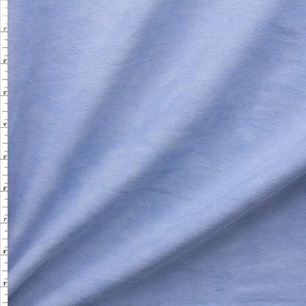 Sky Blue Weathered Washed Stretch Twill #27840 Fabric By The Yard