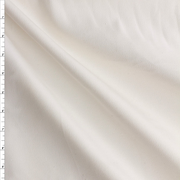 Offwhite Stretch Cotton Velvet #27851 Fabric By The Yard