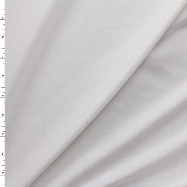 Warm White Organic Cotton Interlock Knit #27911 Fabric By The Yard