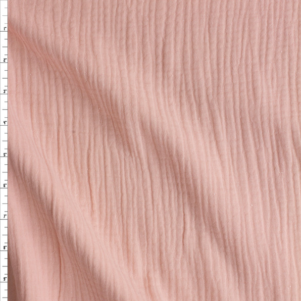 Pinky Peach Mchenry Cotton Double Gauze #27928 Fabric By The Yard