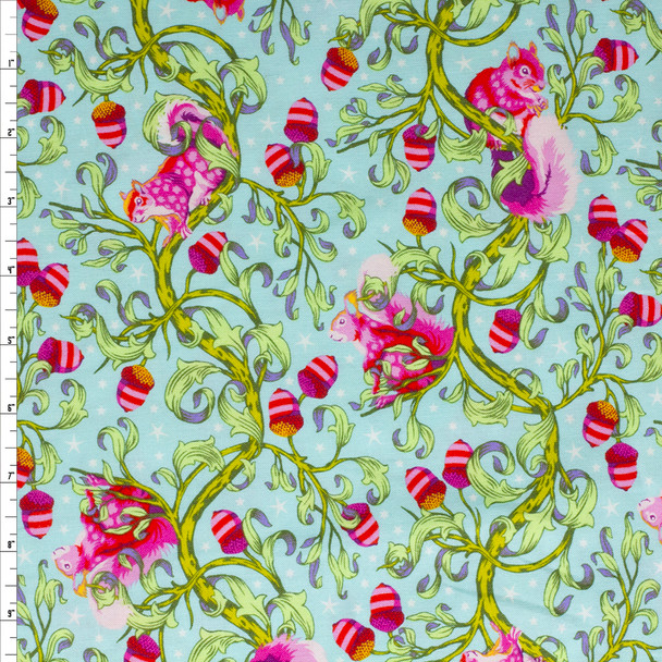 Glimmer Oh Nuts Cotton Print By Tula Pink #28028 Fabric By The Yard