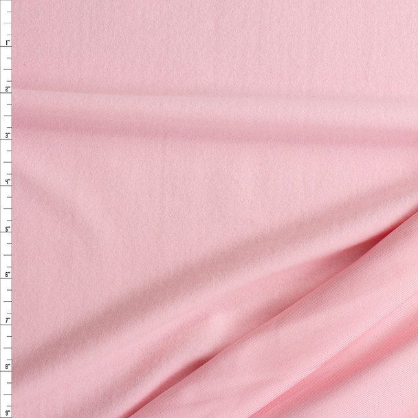 Pink Stretch Sweatshirt Fleece From Rainbeau Fabric By The Yard