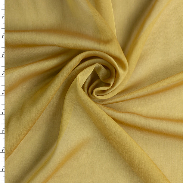 Gold Two Tone Chiffon #28545 Fabric By The Yard
