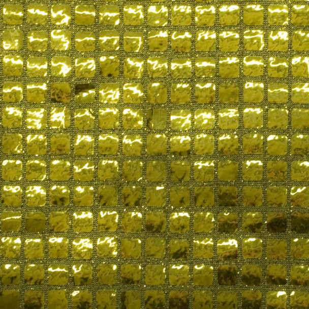 Gold Square Sequin Fabric