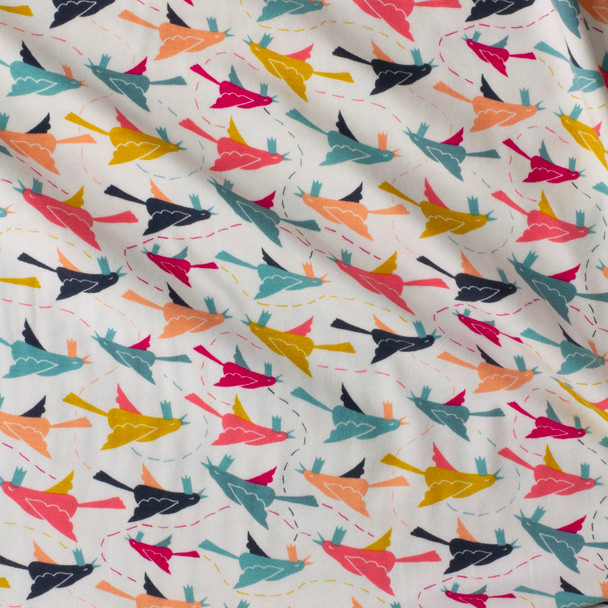 Pollinate Windsong Joy Stretch Cotton Jersey Knit from Art Gallery Fabrics #29810 Fabric By The Yard