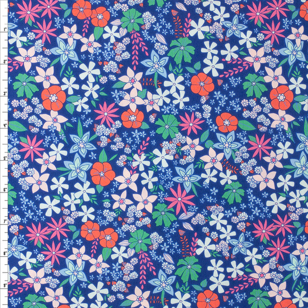 Flowerette Cotton Poplin from Art Gallery Fabrics #30240 Fabric By The Yard
