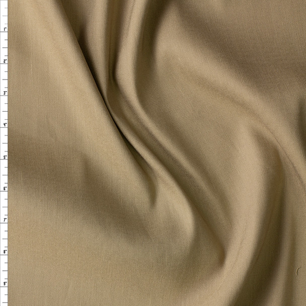 Khaki Marabella Stretch Linen #30294 Fabric By The Yard