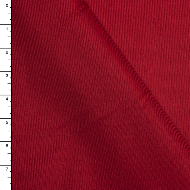 Red Small Wale Corduroy