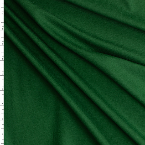 Evergreen Laguna Stretch Cotton Jersey Knit from Robert Kaufman #30543 Fabric By The Yard