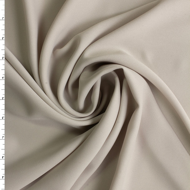 Light Tan Polyester Crepe #30600 Fabric By The Yard