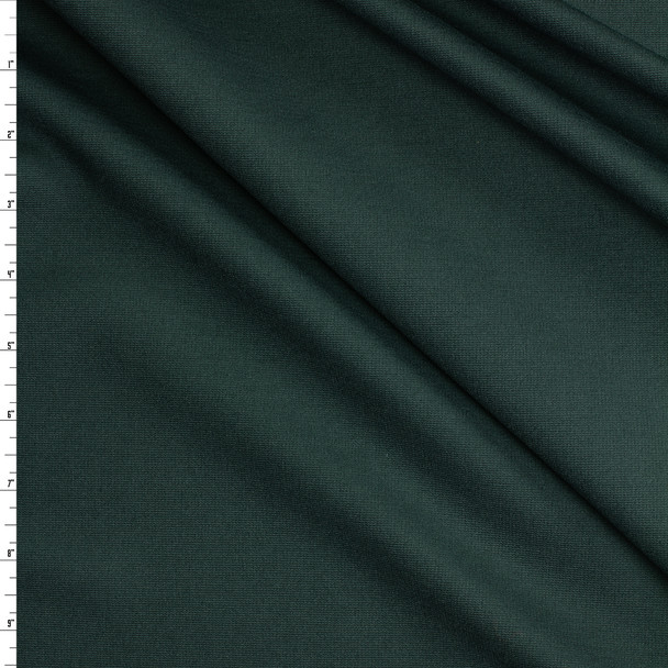 Deep Forest Green Designer Ponte De Roma #30632 Fabric By The Yard Deep Forest Green Designer Ponte De Roma #30632 Fabric By The Yard