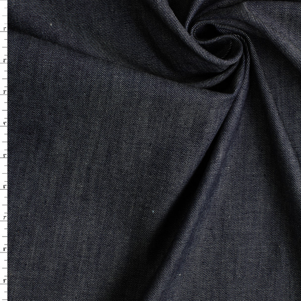 Dark Indigo 10.1oz. Designer Denim #30762 Fabric By The Yard