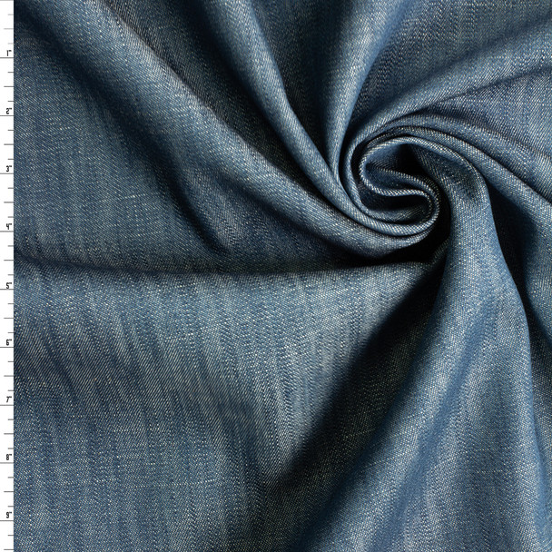 Sea Glass Indigo 11.6oz. Italian Denim from Jacob Cohën #30795 Fabric By The Yard