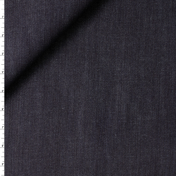 Dark Indigo 12.1oz Italian Denim from Jacob Cohën #31083 Fabric By The Yard