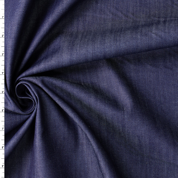 Medium Blue 8.6oz Italian Denim from Jacob Cohën #31084 Fabric By The Yard
