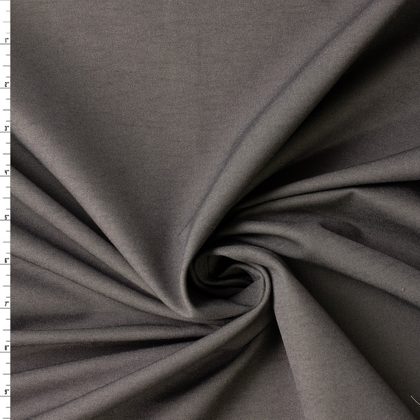 Taupe Stretch Nylon/Viscose Twill #31118 Fabric By The Yard