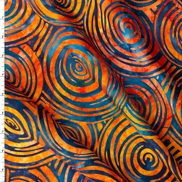 Energy Geos - Sunset Indonesian Cotton Batik from Robert Kaufman #31192 Fabric By The Yard