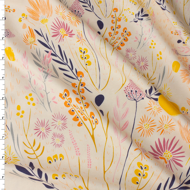 Morning Walk Wispy Daybreak Aura Stretch Cotton Jersey Knit from Art Gallery Fabrics #31214 Fabric By The Yard