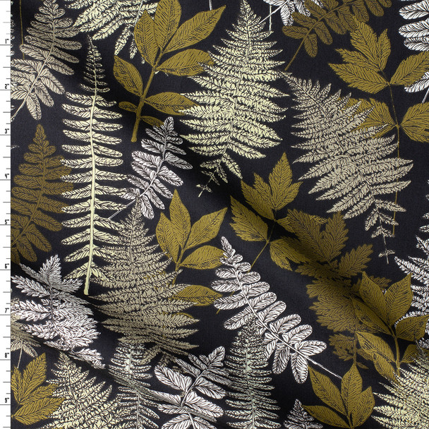 Her & History Ferns Cotton Poplin from Art Gallery Fabrics #31230 Fabric By The Yard