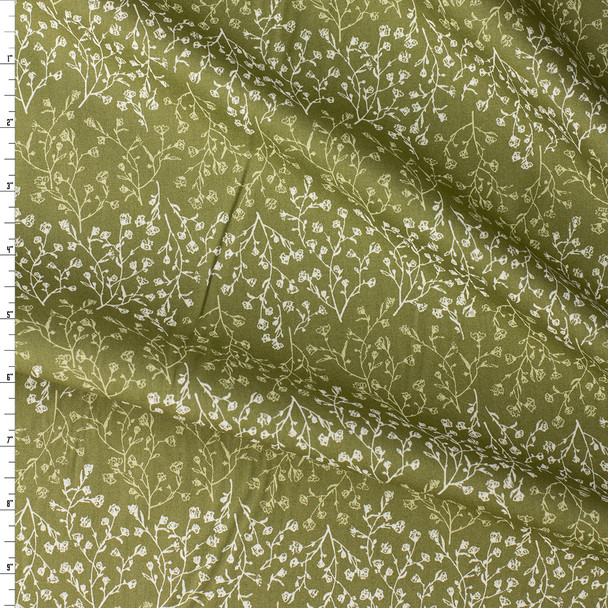 Gathered Verdure Fields Cotton Poplin from Art Gallery Fabrics #31247 Fabric By The Yard