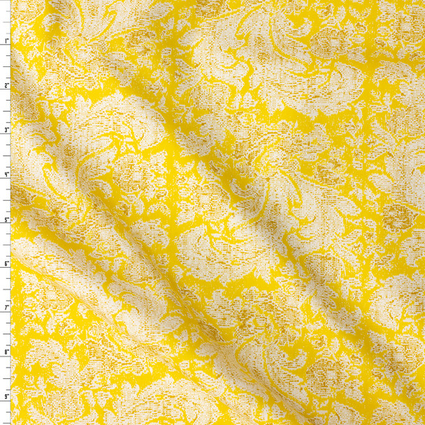 Her & History Desert Damask Cotton Poplin from Art Gallery Fabrics #31254 Fabric By The Yard