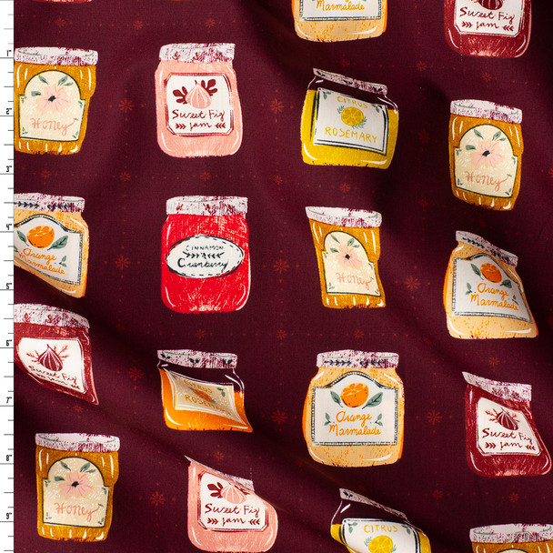 Season & Spice Sweetened Jams Cotton Poplin from Art Gallery Fabrics #31257 Fabric By The Yard