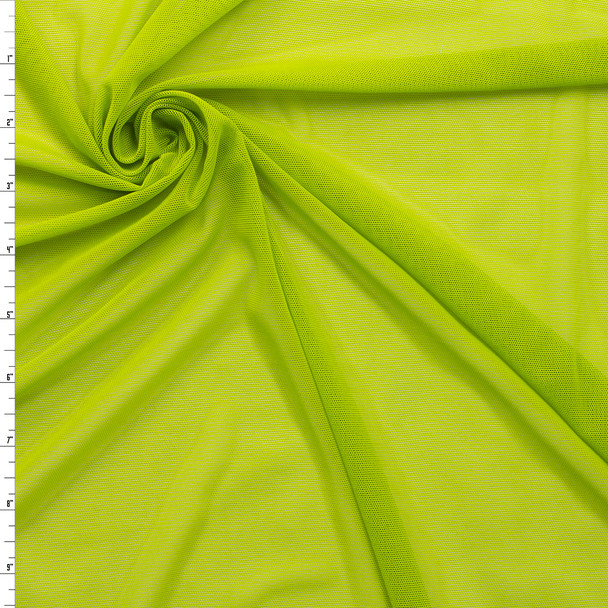 Lime Green Power Mesh #31273 Fabric By The Yard