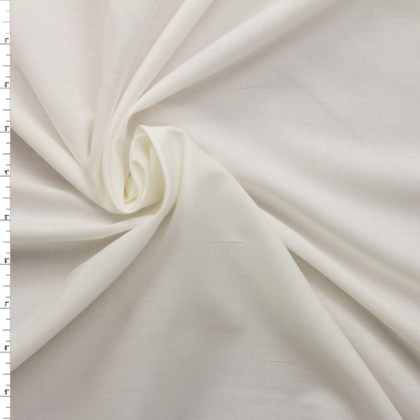 Ivory Cotton Lawn #31317 Fabric By The Yard