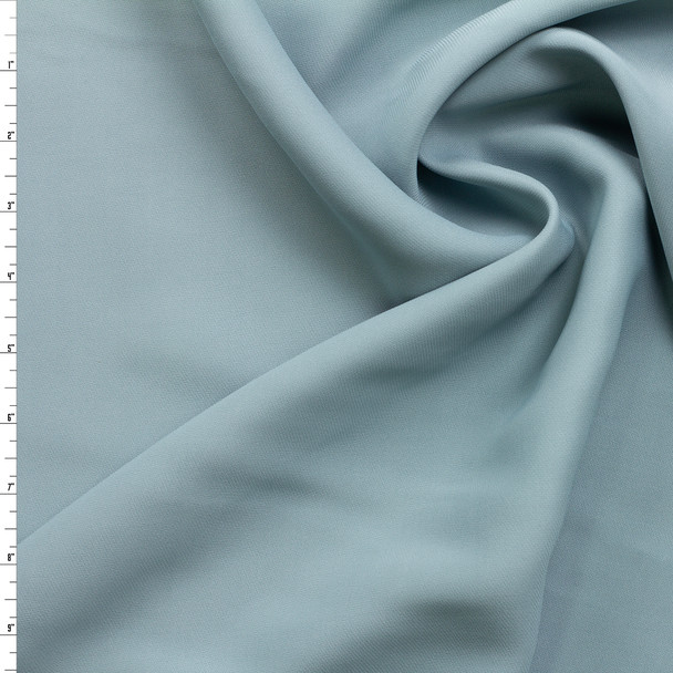 Dusty Aqua Stretch Viscose Gabardine #31351 Fabric By The Yard