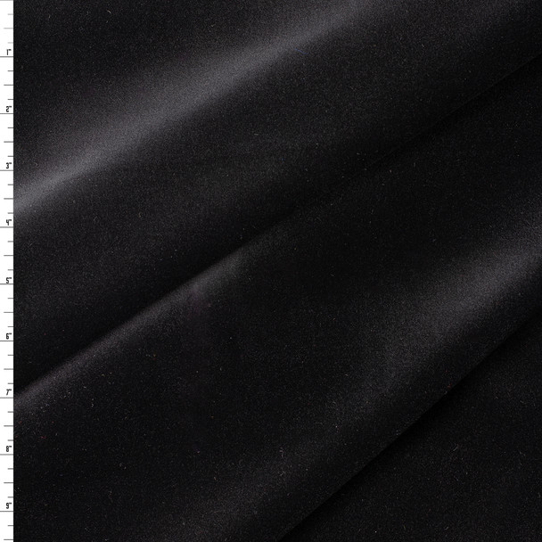 Black Heavy Stretch Cotton Velvet #31364 Fabric By The Yard