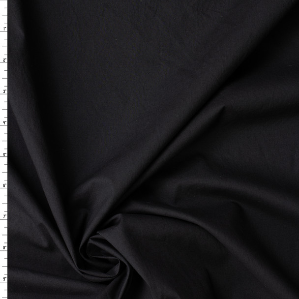 Black Cotton Lawn #31373 Fabric By The Yard