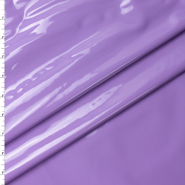 Lavender Glossy Stretch Vinyl #31452 Fabric By The Yard