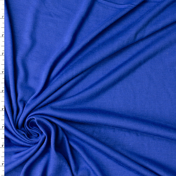 Blue Rayon Jersey #31459 Fabric By The Yard