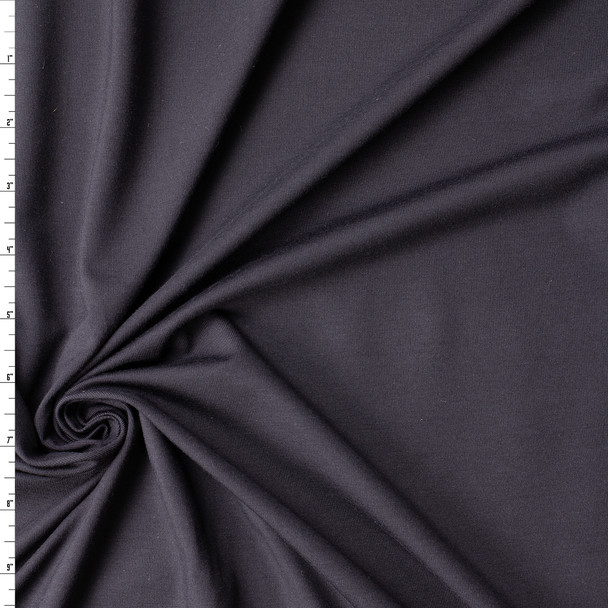 Black Modal/Spandex Jersey Knit #31462 Fabric By The Yard
