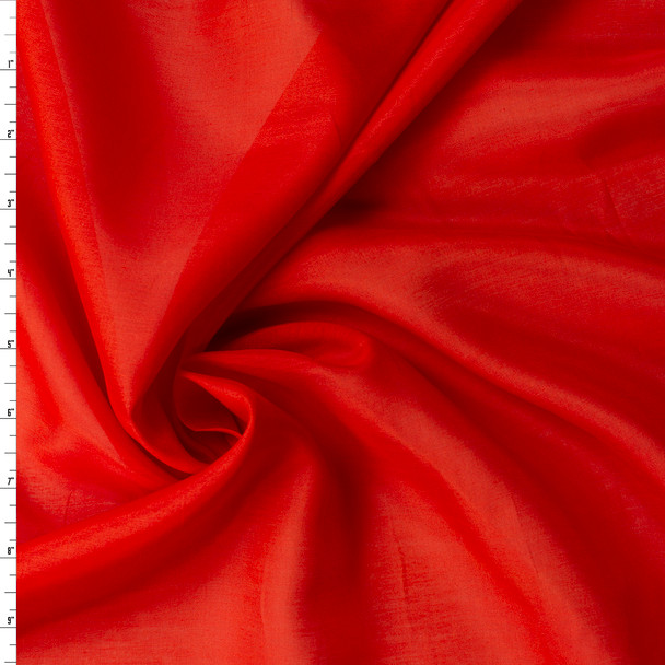 Tomato Cotton/Silk Lawn #31556 Fabric By The Yard