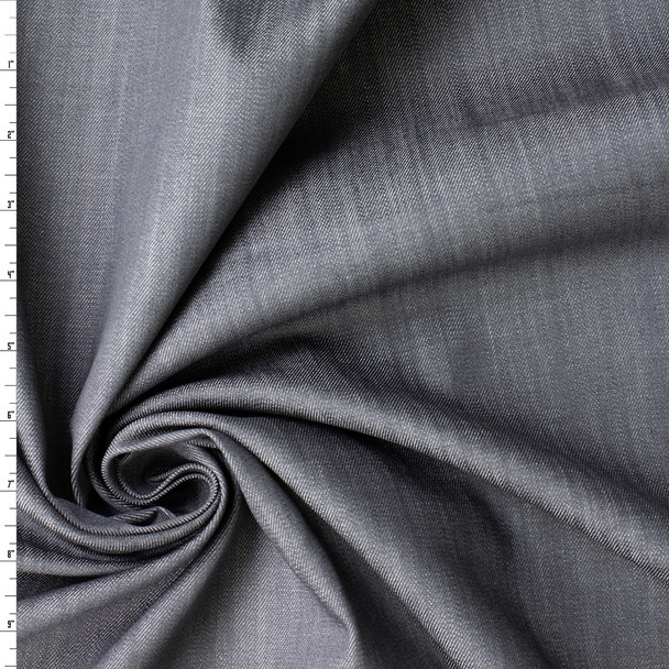 Charcoal 9.4oz Italian Denim from Jacob Cohën #31566 Fabric By The Yard