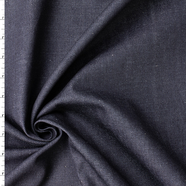 Dark Indigo 11.4oz Italian Stretch Denim from Jacob Cohën #31573 Fabric By The Yard