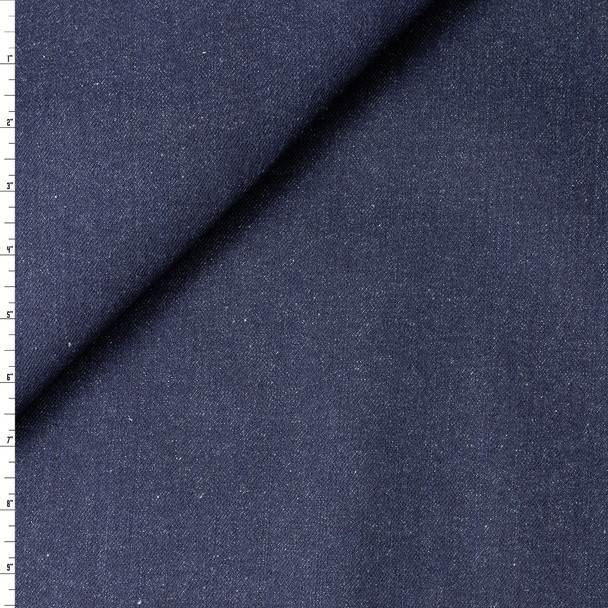 Dark Indigo 13.8oz Italian Denim from Jacob Cohën #31592 Fabric By The Yard
