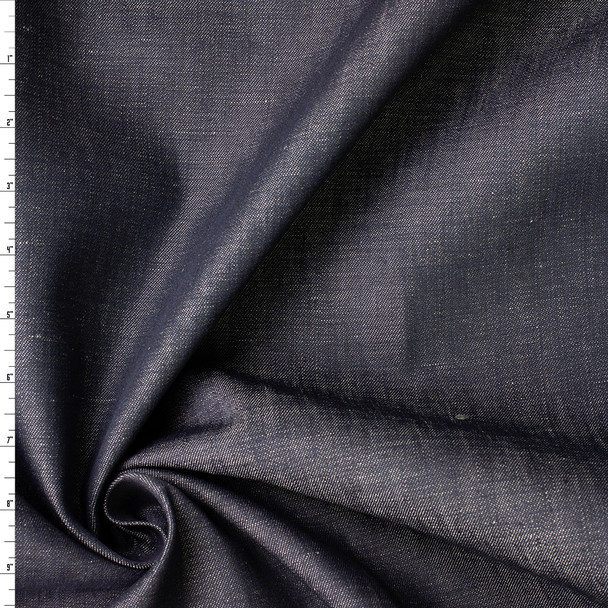 Dark Indigo 8.7oz Italian Denim from Jacob Cohën #31595 Fabric By The Yard