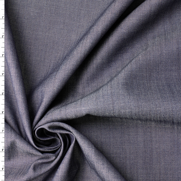 Indigo 6.2oz Italian Denim #31618 Fabric By The Yard