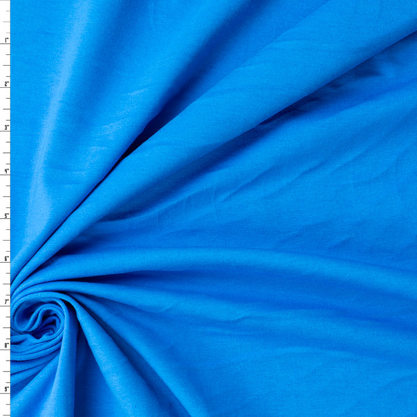 Turquoise Stretch Cotton Jersey Knit #31660 Fabric By The Yard