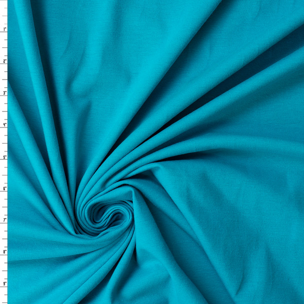 Jade Stretch Cotton Jersey Knit #31661 Fabric By The Yard