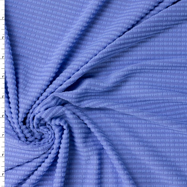 Light Periwinkle Polartec Power Grid #31837 Fabric By The Yard