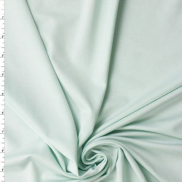 Mint Green Heavyweight Stretch Rayon/Spandex Jersey #31884 Fabric By The Yard