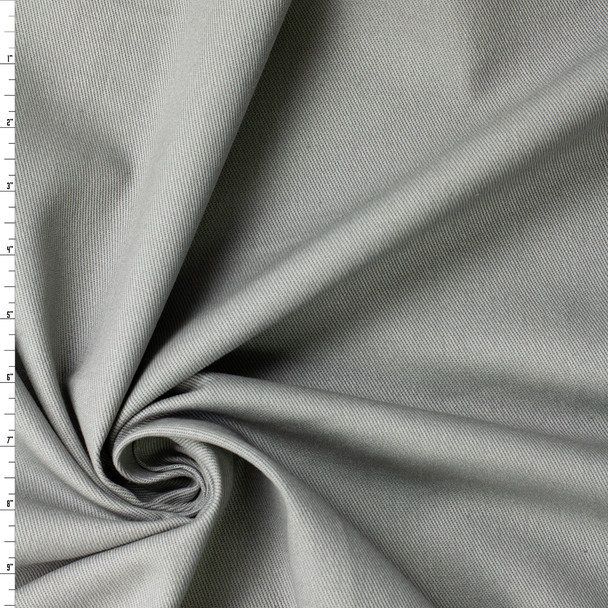 Grey Designer Cotton Bull Denim #32020 Fabric By The Yard
