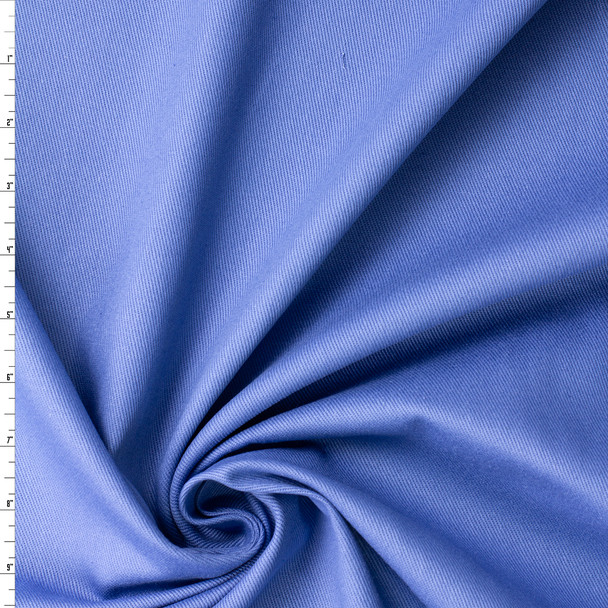 Cadet Blue Designer Cotton Bull Denim #32022 Fabric By The Yard