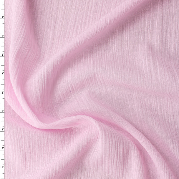 Pink Cotton Gauze #32085 Fabric By The Yard