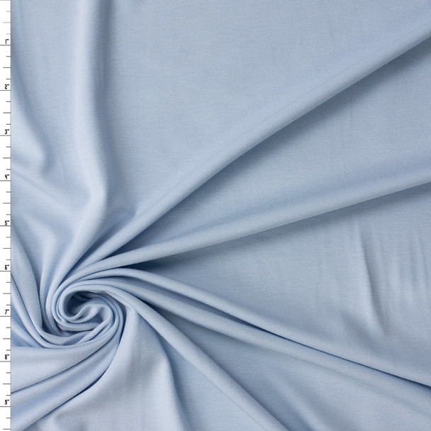 Ice Blue Heavyweight Stretch Rayon/Spandex Jersey #32091 Fabric By The Yard