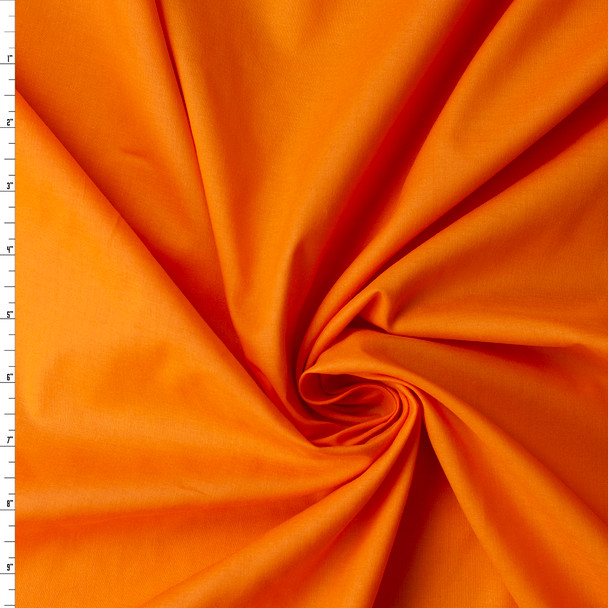 Orange Cotton Lawn #32108 Fabric By The Yard